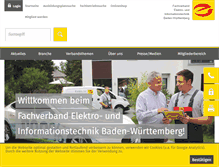 Tablet Screenshot of fv-eit-bw.de